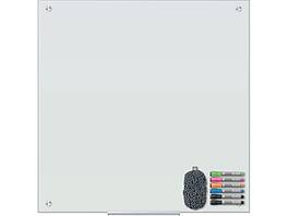 U Brands - Glass Dry-Erase Whiteboard, 3' x 3'