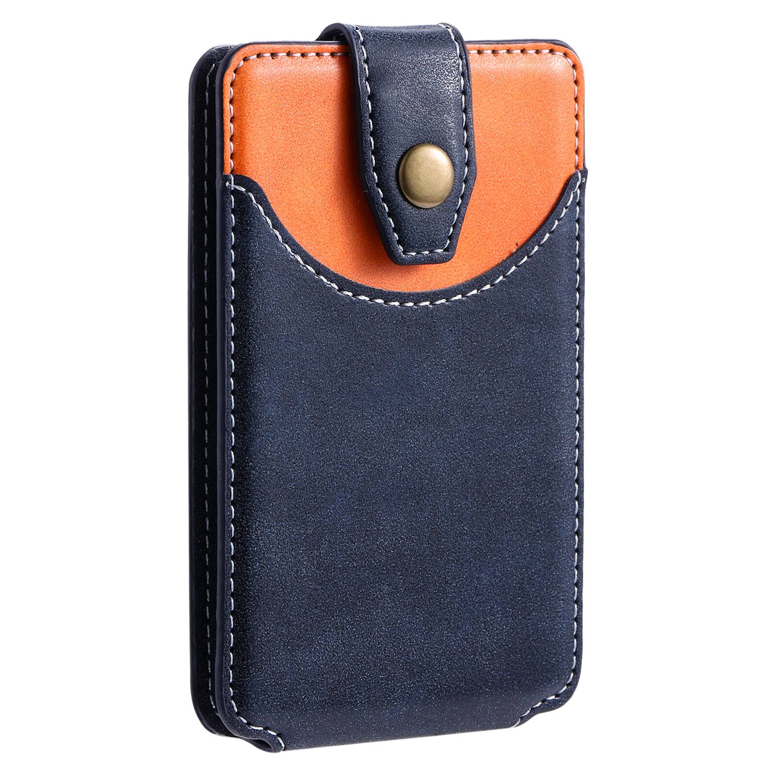 Alt View 4. Dteck - For Samsung Galaxy S25 Ultra Case,2-in-1 Magnetic Detachable PU Leather Wallet Flip Stand Card Holder TPU Inner Cover - Blue.