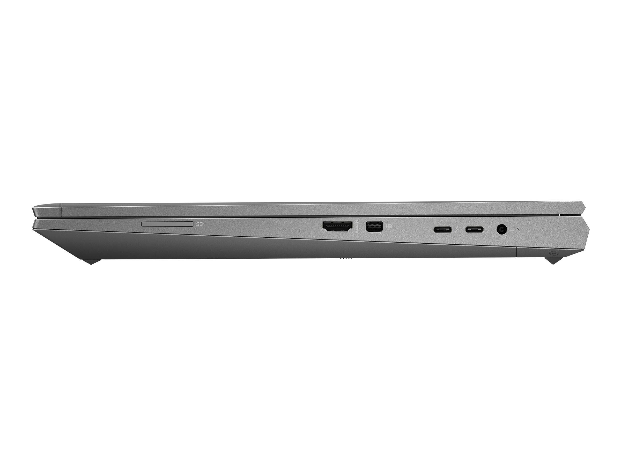 Alt View 6. HP - ZBook Fury 17 G8 17.3" FHD IPS Intel Core i9-11950H 2.6 GHz 64GB DDR4 512GB SSD NVIDIA RTX A3000 Windows 11 Pro Laptop - Gray.