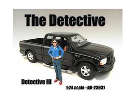 "The Detective #3" Figure For 1:24 Scale Models by American Diorama - Multi