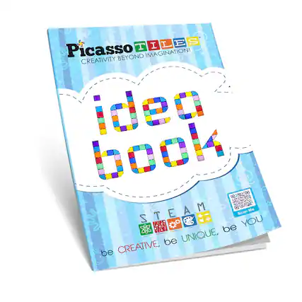 I L E S Picasso T CREATIVITY BEYOND IMAGINATION! ideo book STEAM Scan Me be UNIQUE, be CREATIVE, be YOU