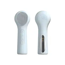 Cluzine - Dual-Sided Silicone Facial Cleansing Brush with Heat Therapy, IPX7 Waterproof