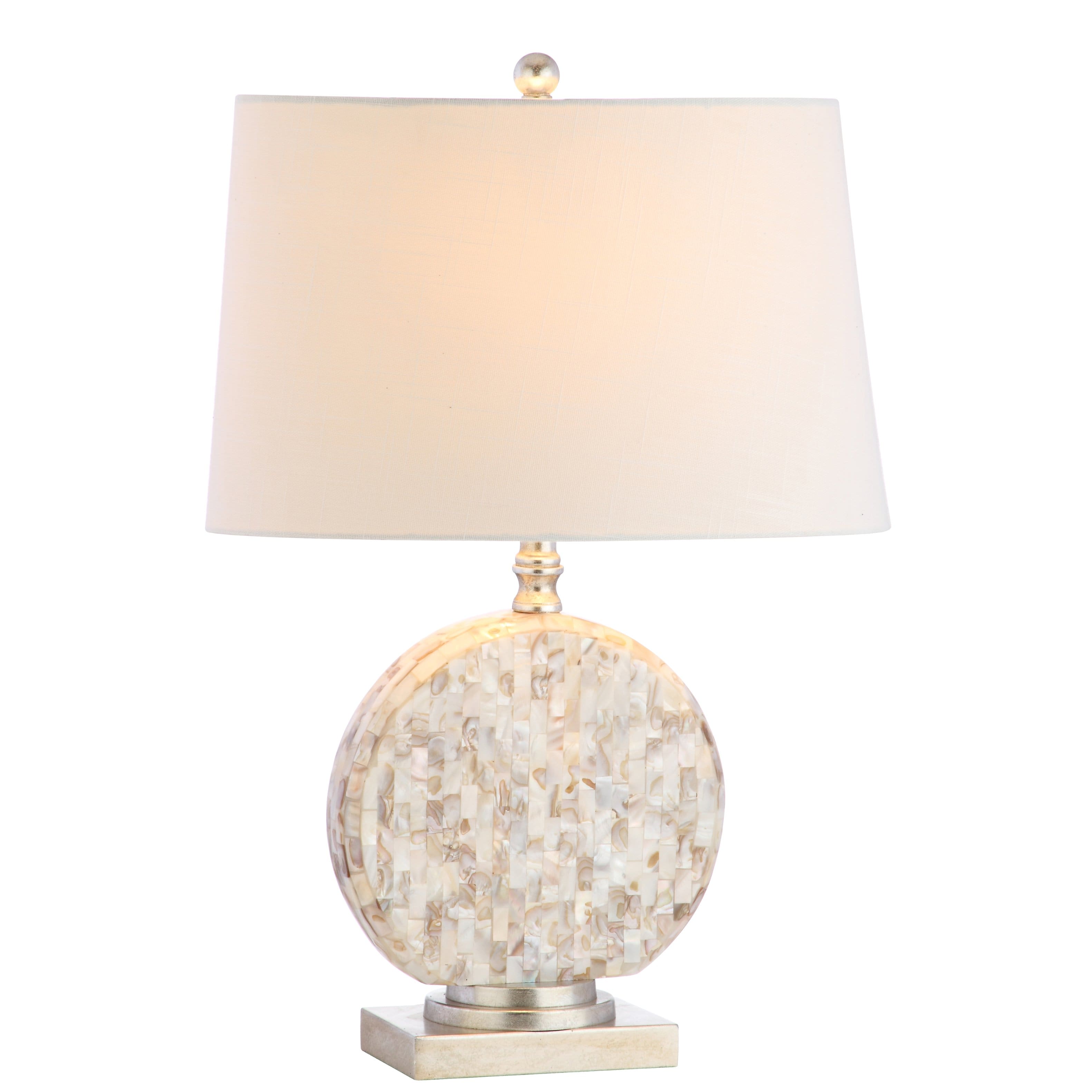 "Jonathan Y - Dennis 24"" Seashell LED Table Lamp - Cream" price history on PriceWatchPro