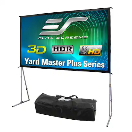 ELITE SCREENS HDR 8K ULTRA 3D HIGH DYNAMIC RANGE 4K HD Yard Master Plus Series