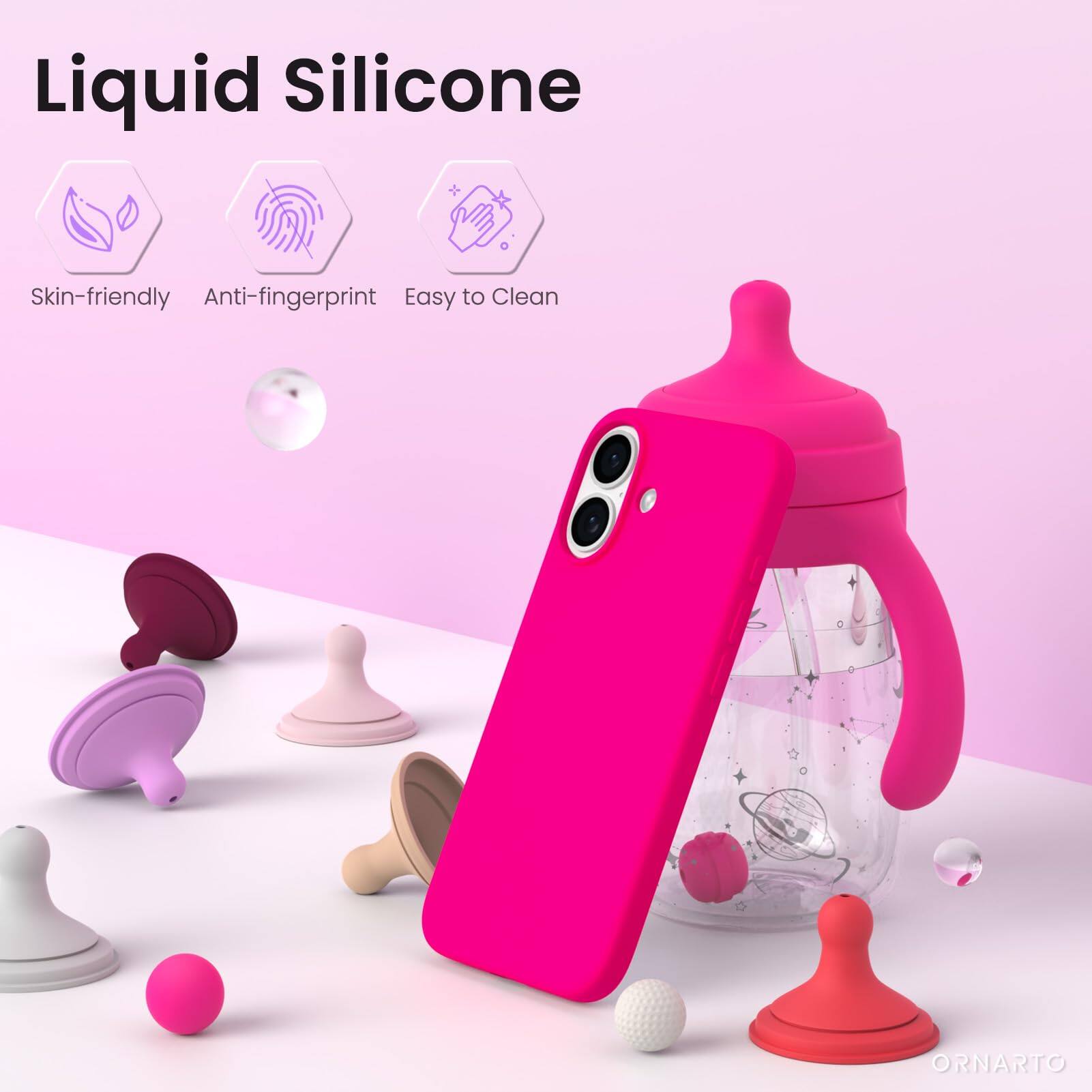 Liquid Silicone

Skin-friendly  
Anti-fingerprint  
Easy to Clean  

ORNARTO