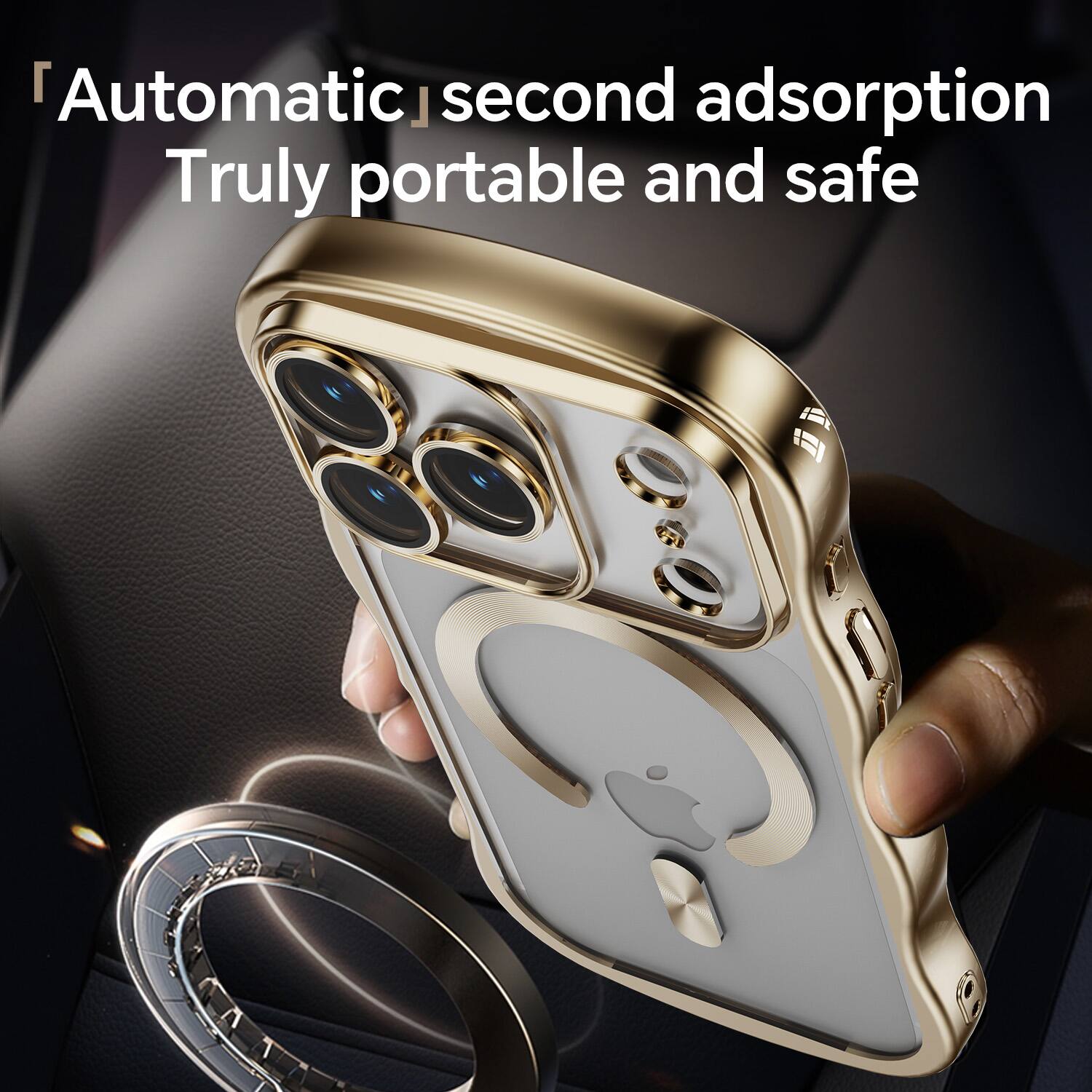 "Automatic" second adsorption  
Truly portable and safe