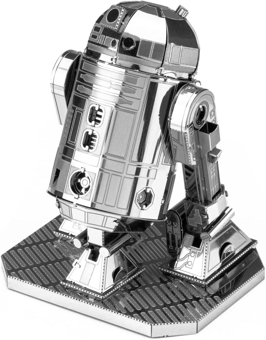 Alt View 1. Metal Earth - Fascinations Metal Earth Star Wars R2D2 3D Metal Model Kit - Silver.