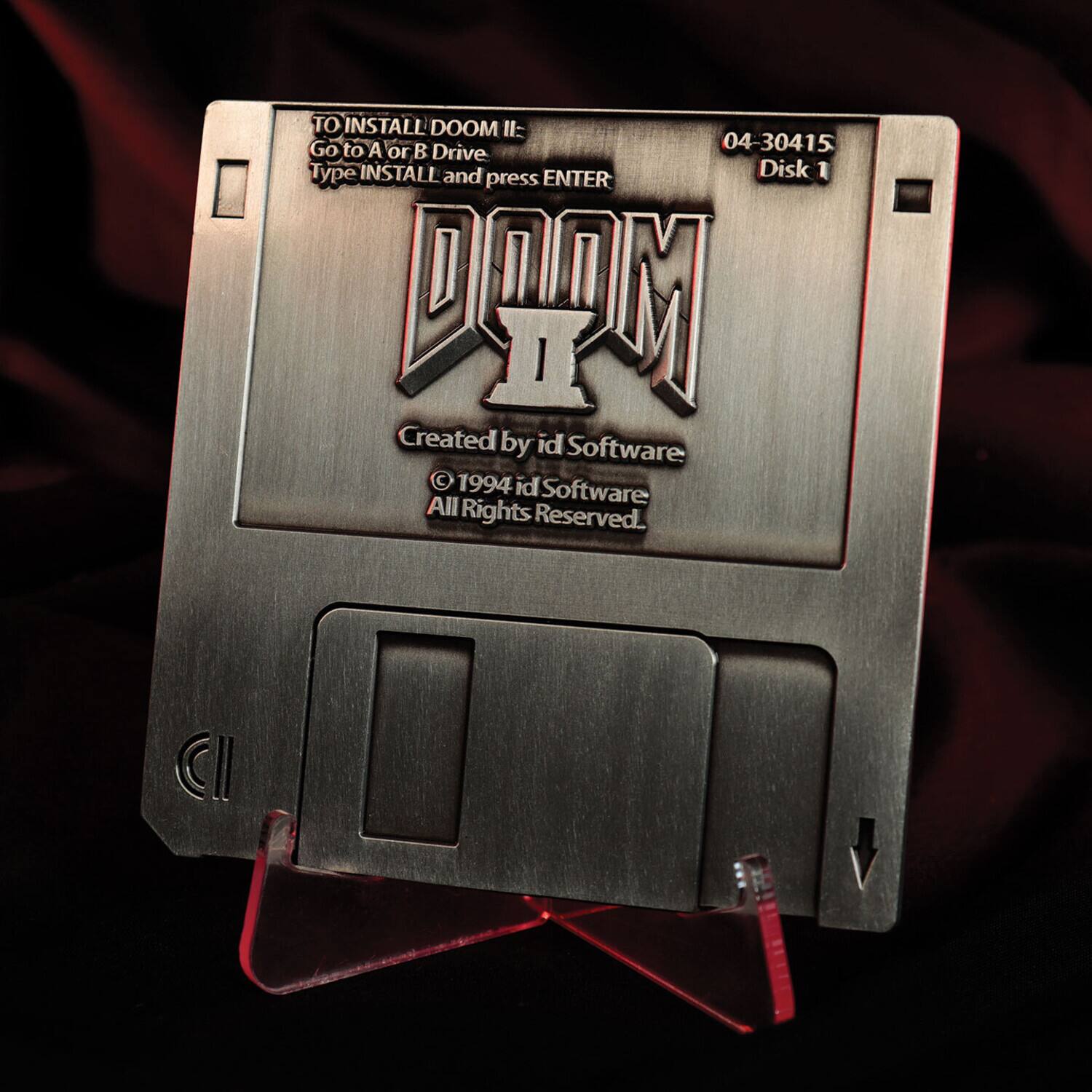 PopMarket DOOM II Limited Edition Replica Floppy Disk COLLECTIBLES