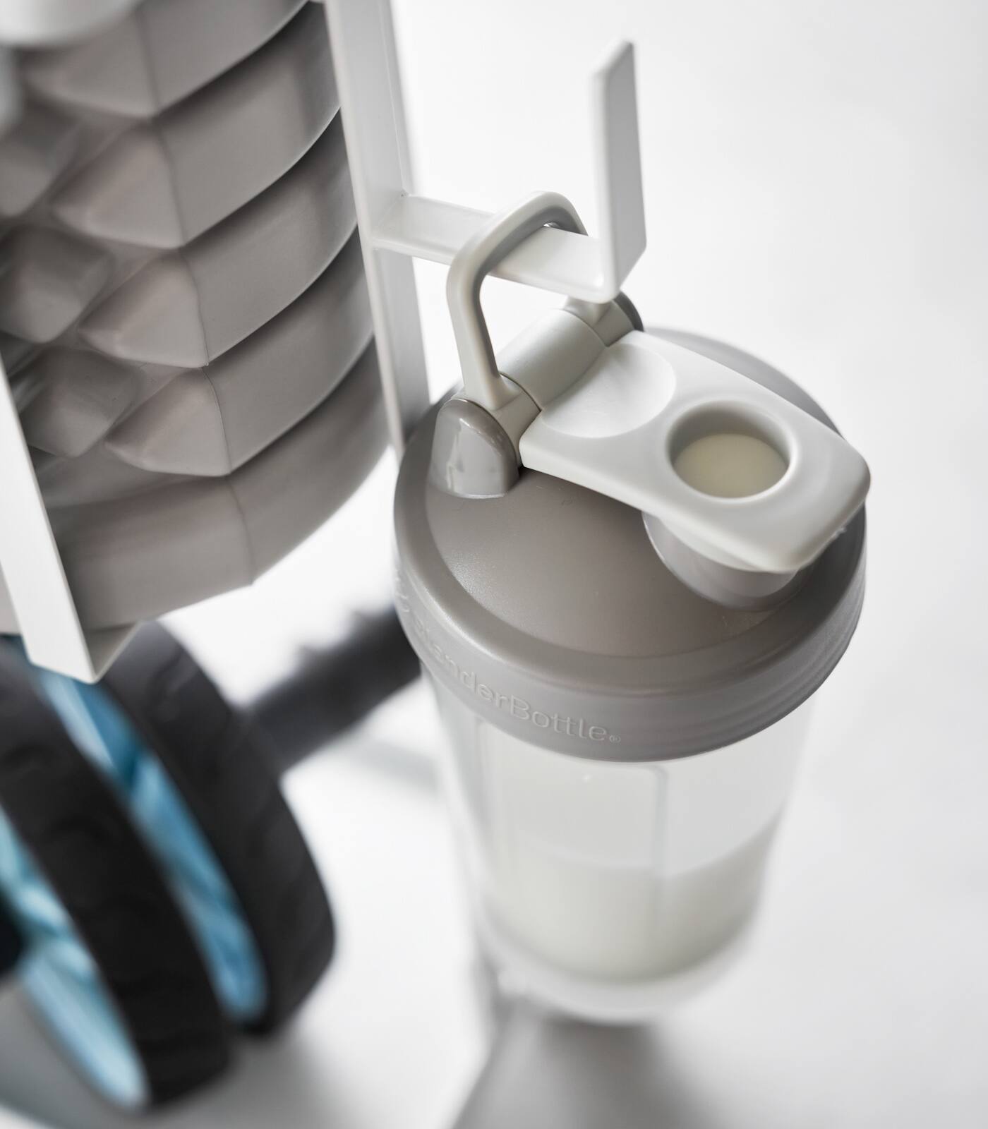 Back. Yamazaki Home - Fitness Equipment Storage Cart - 1989.