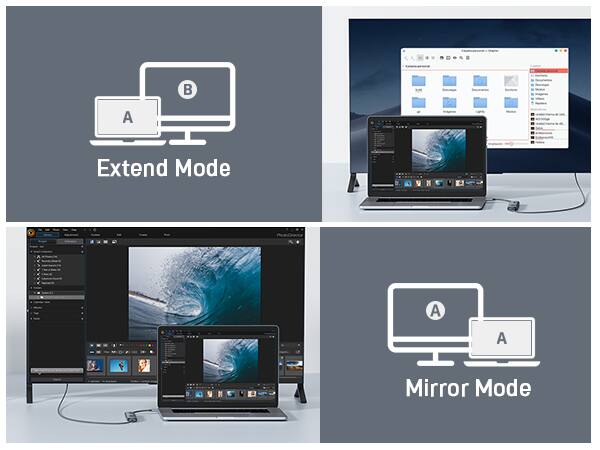 Extend Mode

Mirror Mode