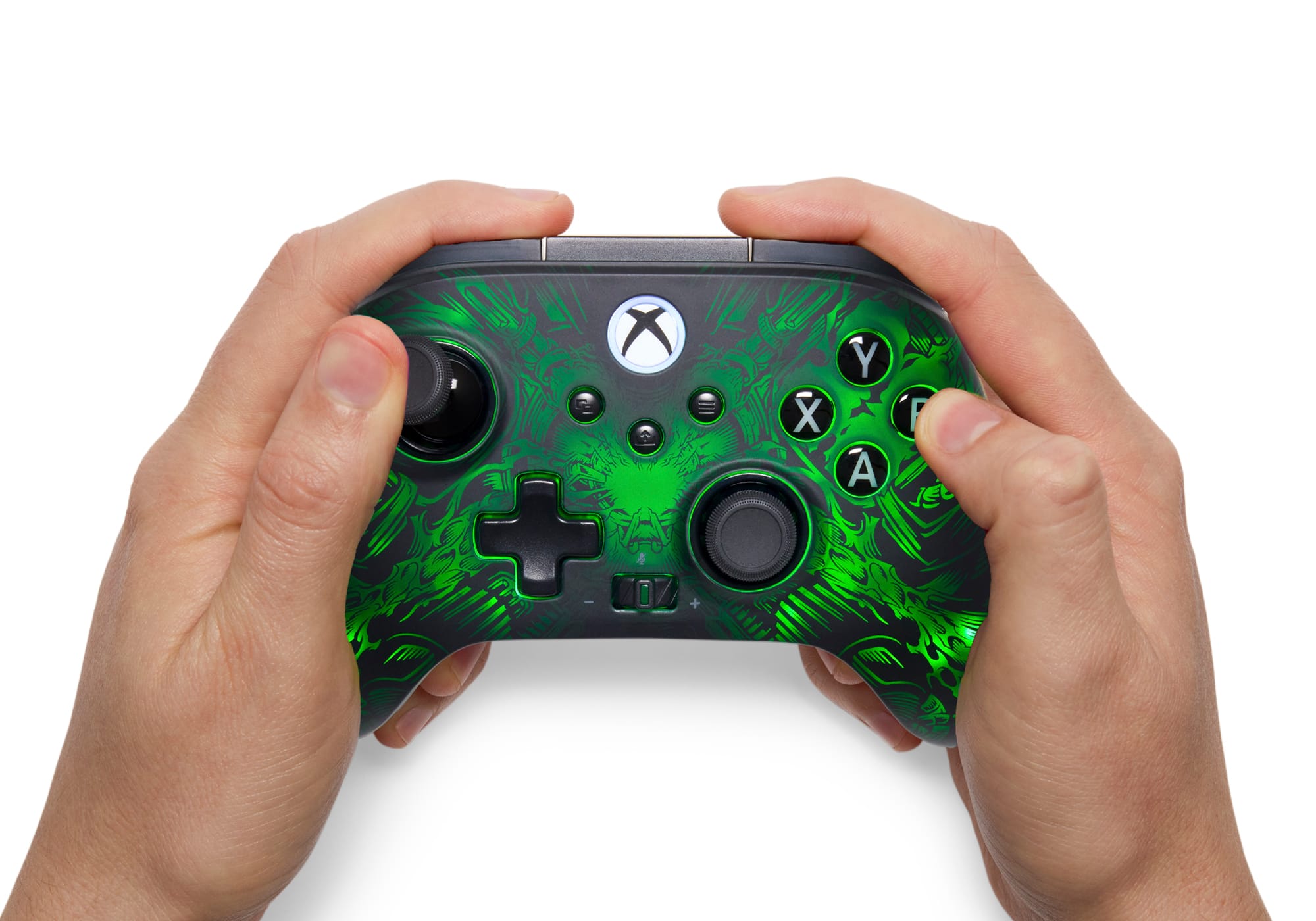 Alt View 24. PowerA - PowerA FUSION Pro Wireless Controller for Xbox Series X|S with Lumectra - Black.