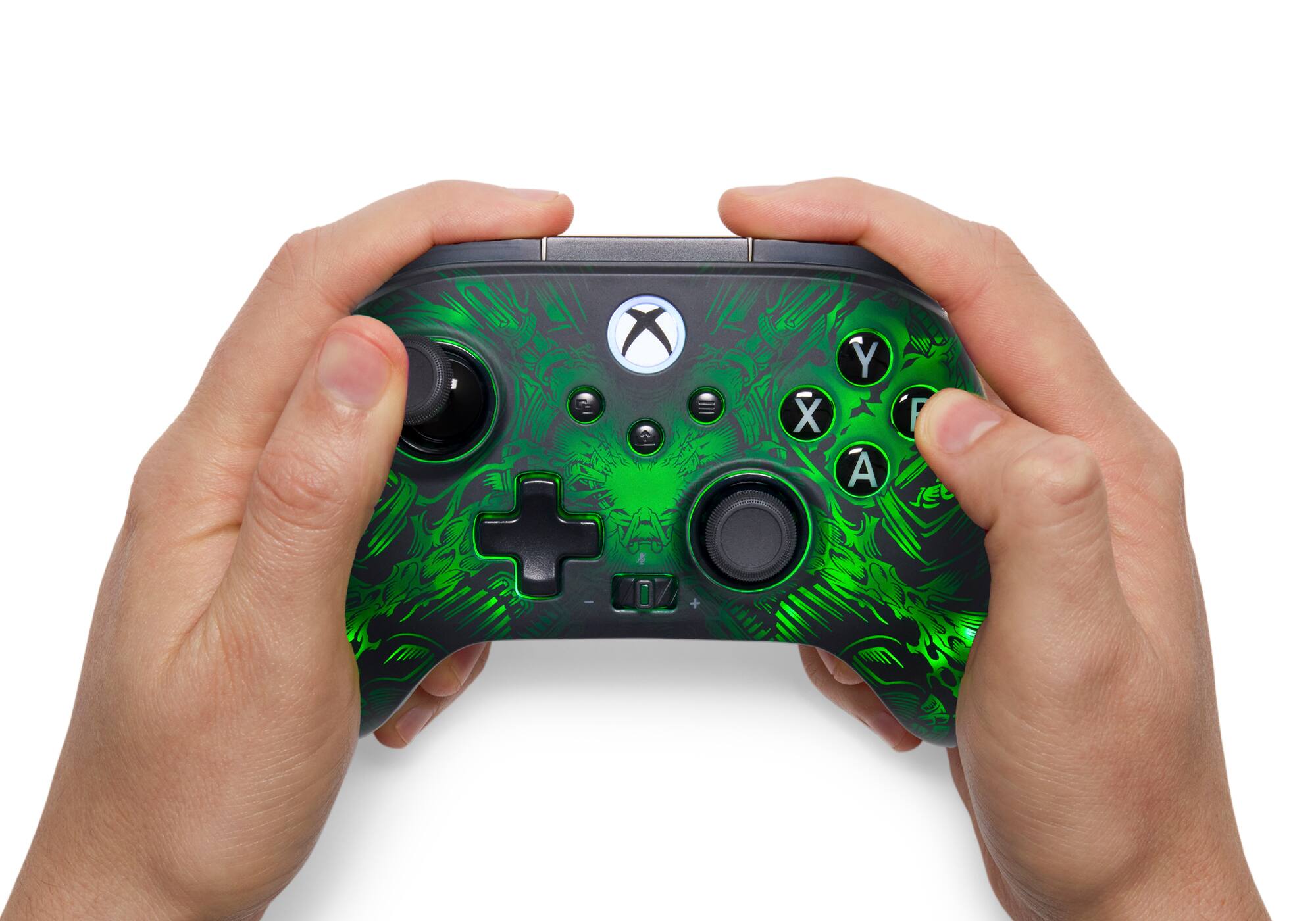 Alt View 24. PowerA - PowerA FUSION Pro Wireless Controller for Xbox Series X|S with Lumectra - Black.