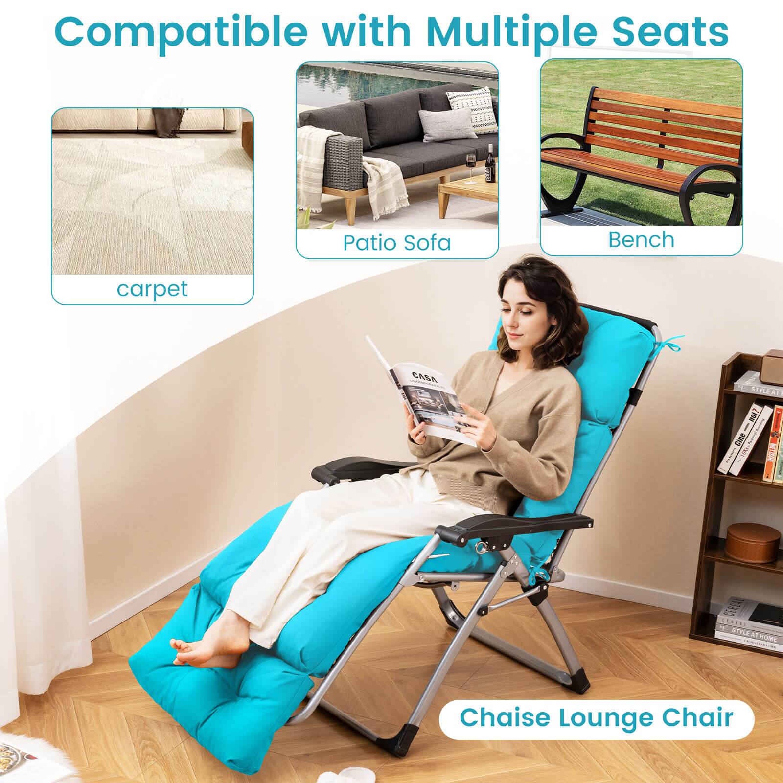 Compatible with Multiple Seats

carpet

Patio Sofa

Bench

Chaise Lounge Chair