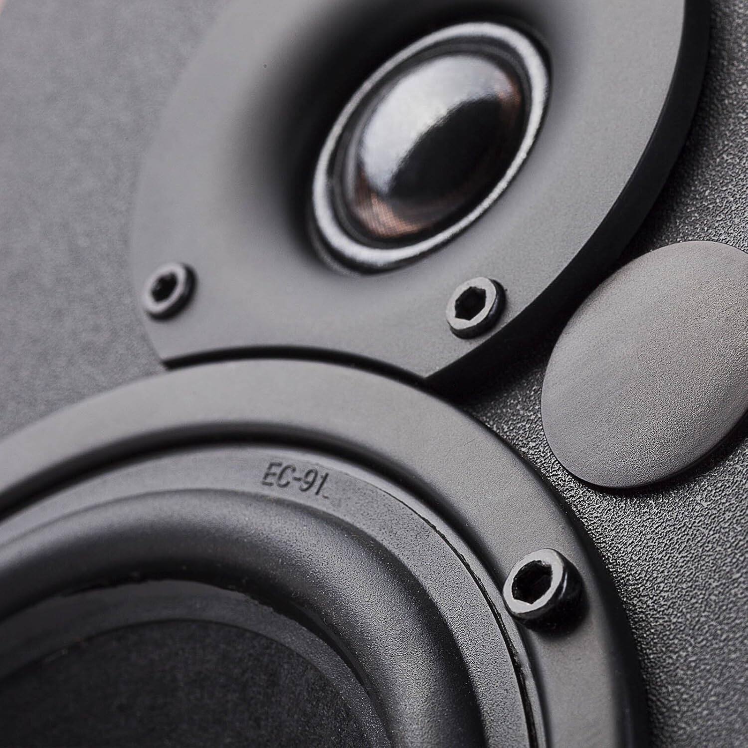 Alt View 7. Edifier - R1700BTs 2.0 Active Bookshelf Speakers - Wood.