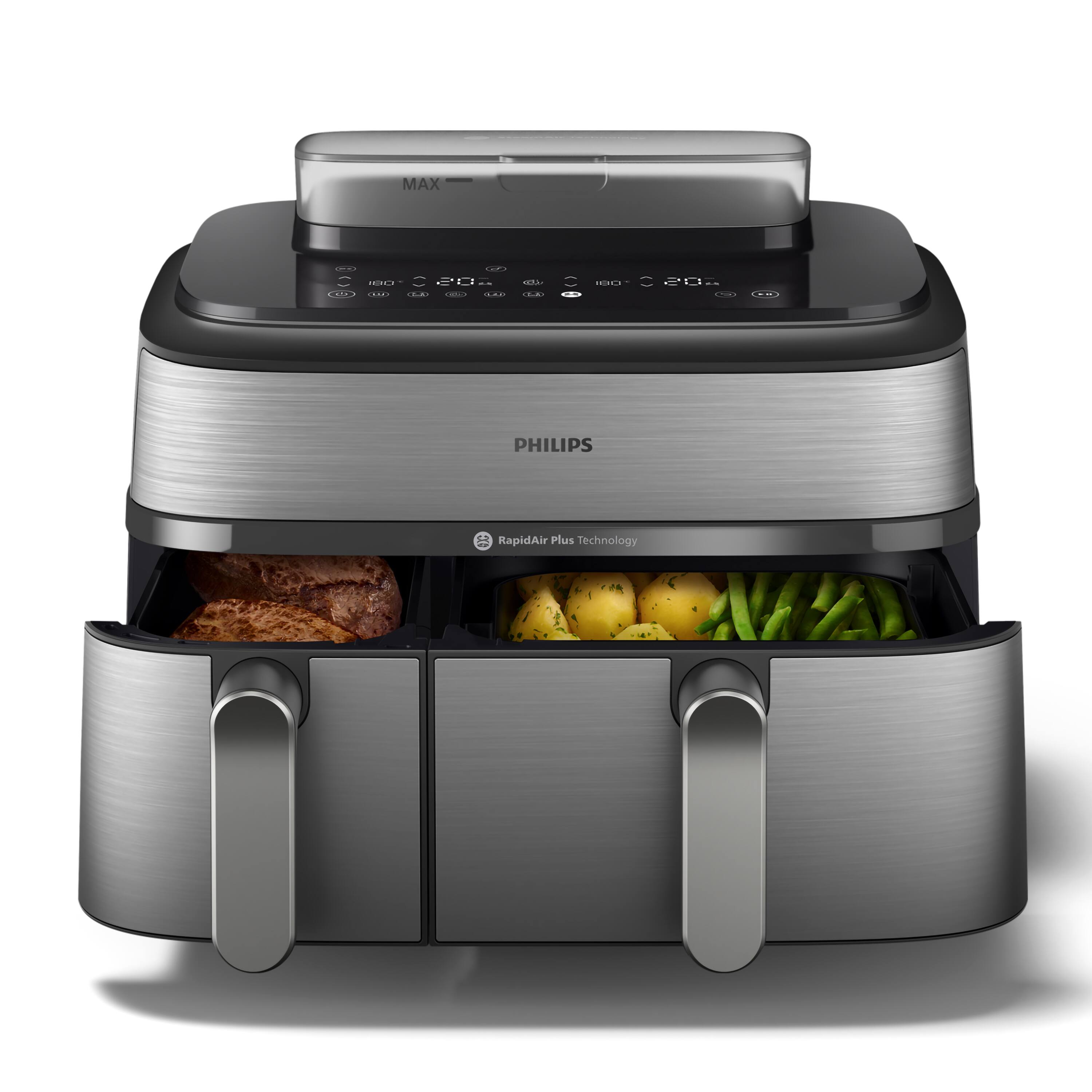 MAX  
PHILIPS RapidAir Plus Technology