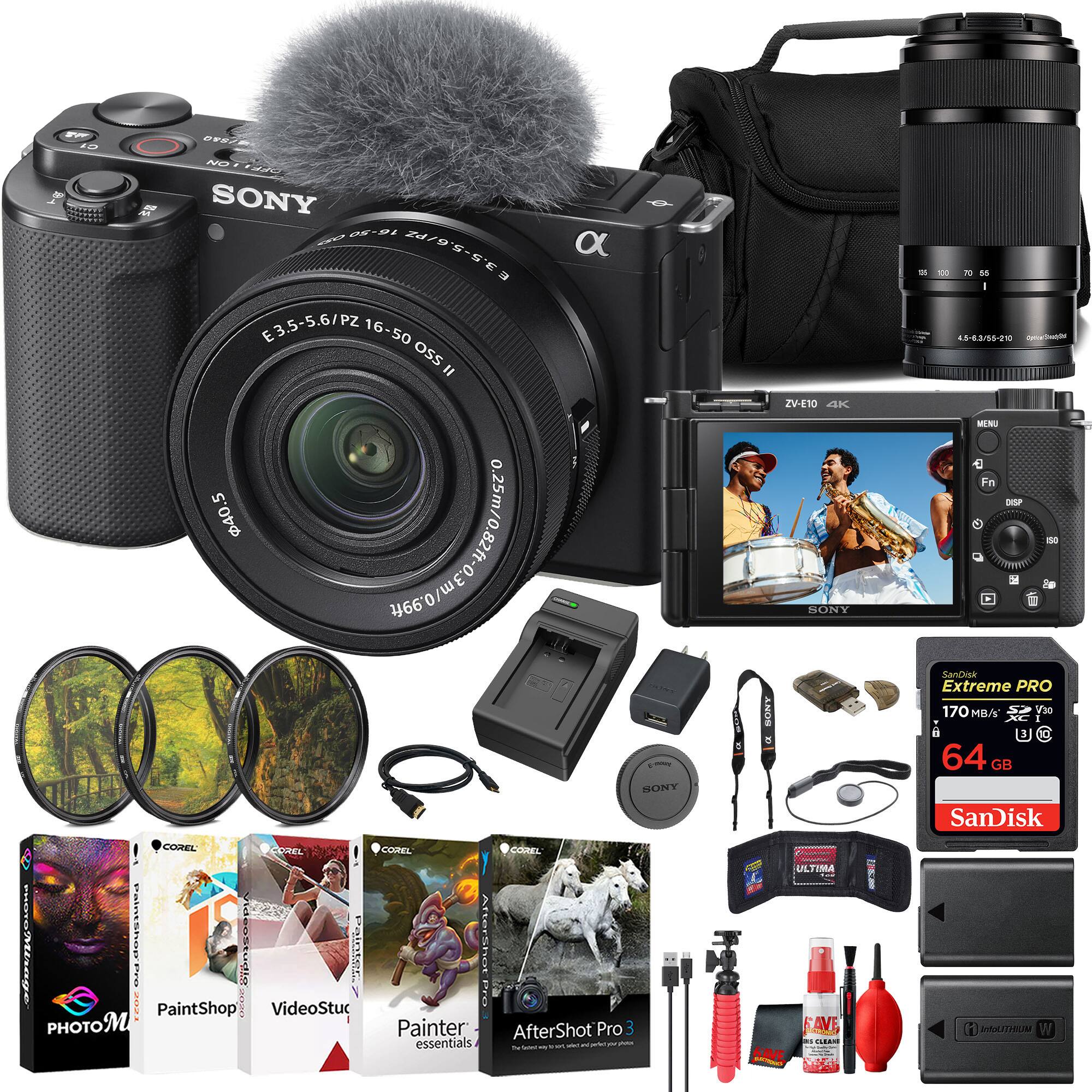 - ES-E Ne 120
- SONY GB n 2010S-5E E3.5-5.6/PZ 16-50 OSS
- 5 40.5 015m/0824-03m/0.931 99ft
- SONY COOEL COREL COWEL COIEL
- PaintShop
- VideoStuc
- PHOTOM
- Painter
- AfterShot Pro 3 essentials
- ZV-E10 AK SONY T
- ULTIMA FAVE
- 10 P an I 4588/55-200
- SanDisk Extreme PRO 170 MB/s 30 3 E 64 GB
- SanDisk MOTIGUM W