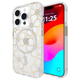 Case-Mate - Case Mate Case for Apple iPhone 15 Pro - Floral Gems