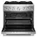 Alt View 15. KitchenAid - 36 in. Wide 6 burner Commercial-Style 5.1 cu. ft. Freestanding Dual Fuel Range with No Preheat Air Fry Mode - Stainless Steel.