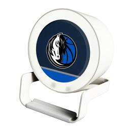 Keyscaper - Dallas Mavericks Endzone Design Night Light Wireless Charger And Bluetooth Speaker - Multicolor