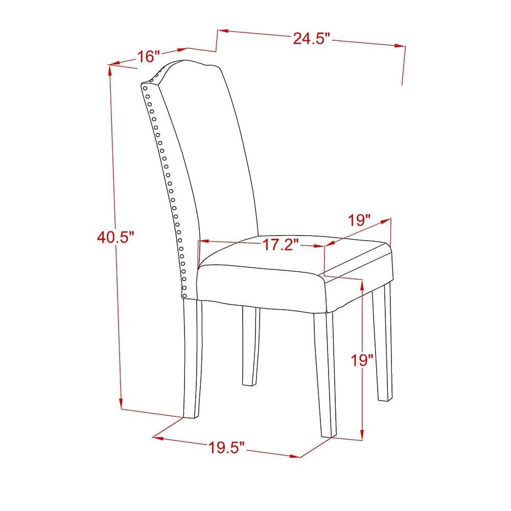 16" 24.5" 40.5" 17.2" 19" 19" 19.5"