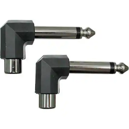 Front. Hosa Technology - Hosa Technology Hosa GPR-123 Analog Audio Adaptor RCA to 1/4in TS Pair.