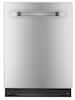 Front. Midea - 24" Top Control Dishwasher with 3-Stage Total Drying, Bottle Wash Zone, 47 dB - Stainless Steel.