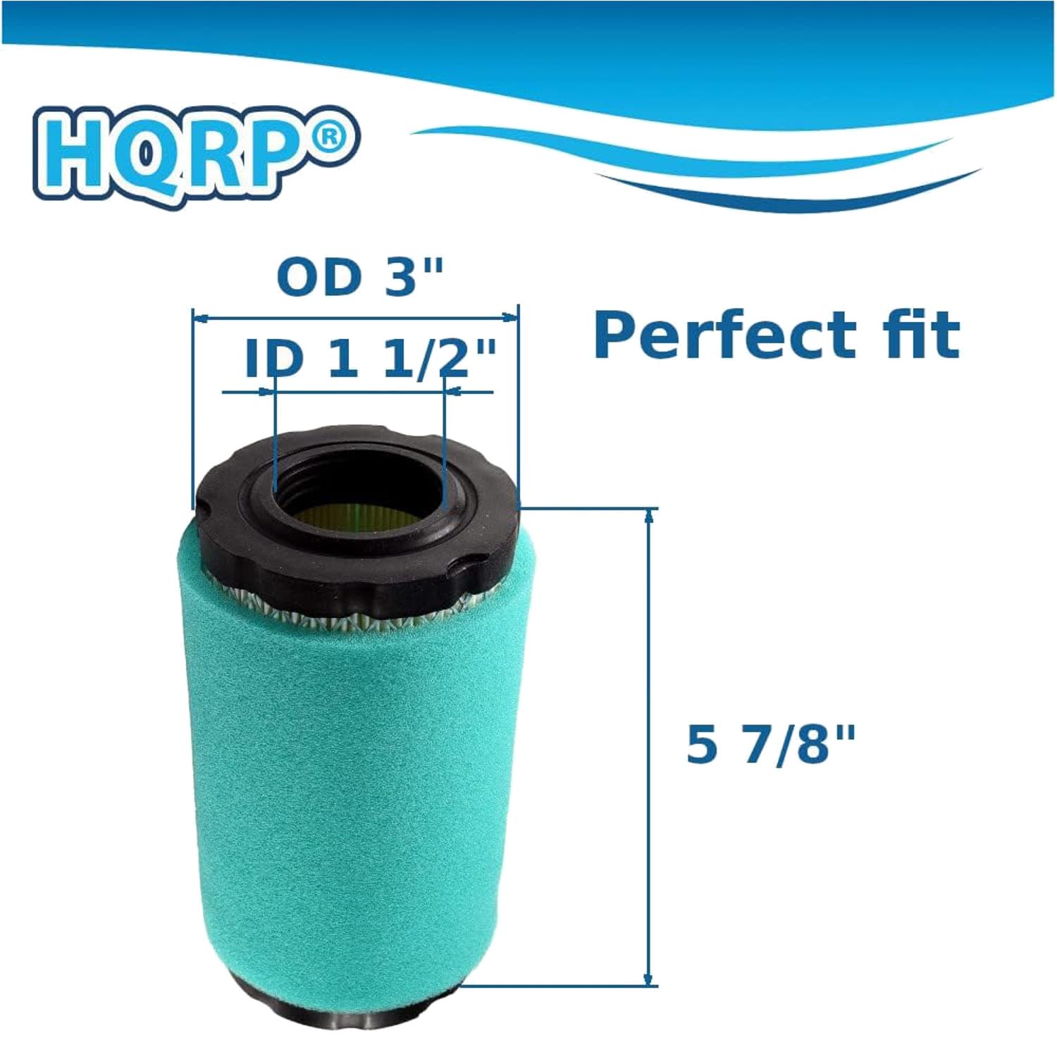 HQRP OD 3" ID 1 1/2" Perfect fit 5 7/8"