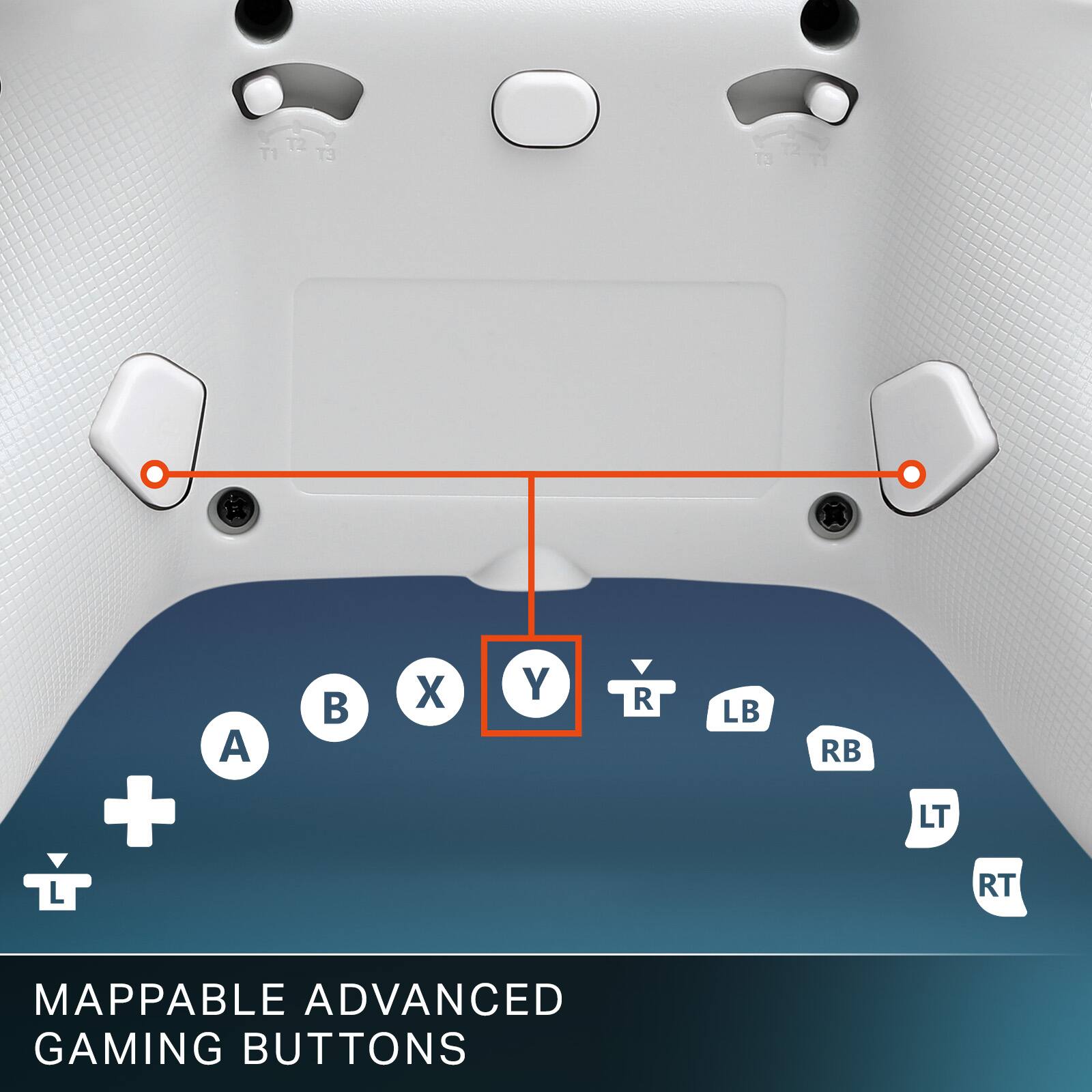 Mappable Advanced Gaming Buttons

A B X Y R LB RB LT RT