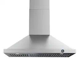 ZJKLA - 36 inches - Externally Vented - Wall Range Hood - Stainless Steel(Knob Control)