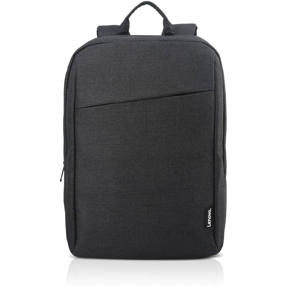 Alt View 3. Lenovo - Lenovo 15.6" Laptop Backpack B210 - Casual and stylish design - High quality, durable and water repellant fabric - Large - Black.