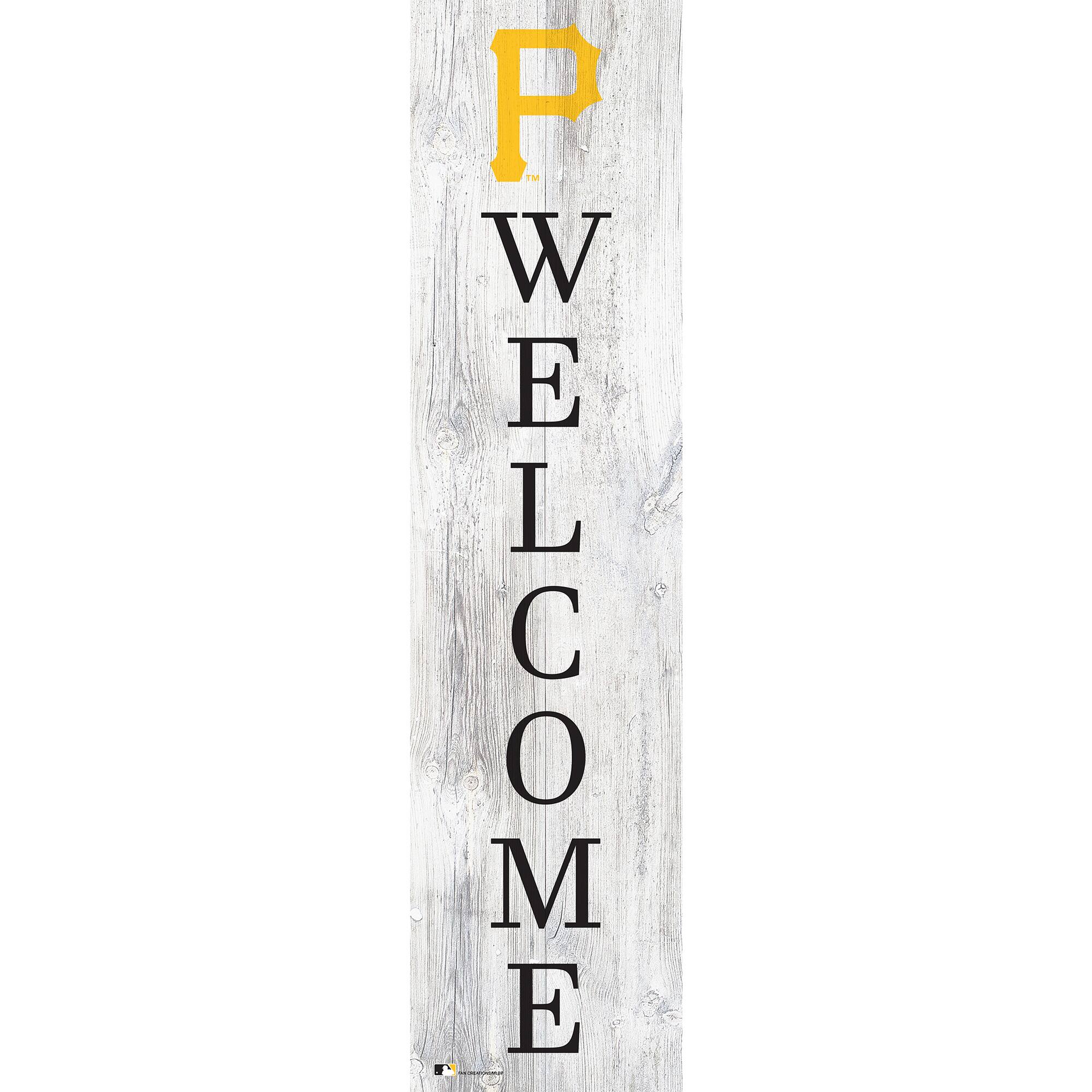 Pittsburgh Pirates 48'' Welcome Leaner