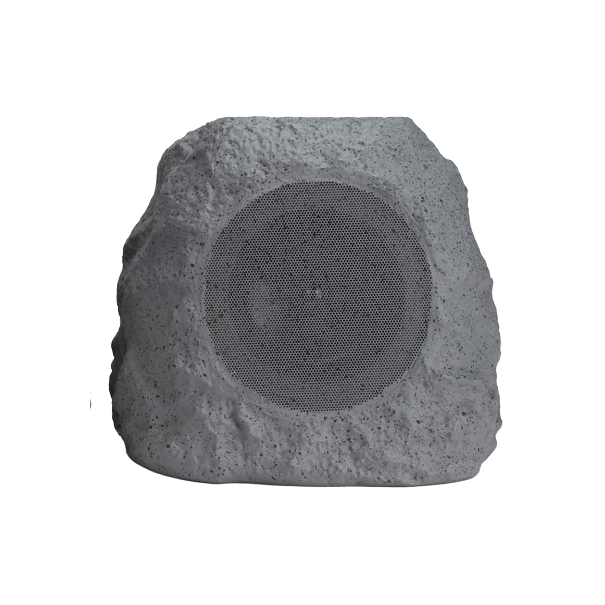 Emerson - ERS-1001 Bluetooth Waterproof Outdoor Rock Speaker with Solar Charging - Gray