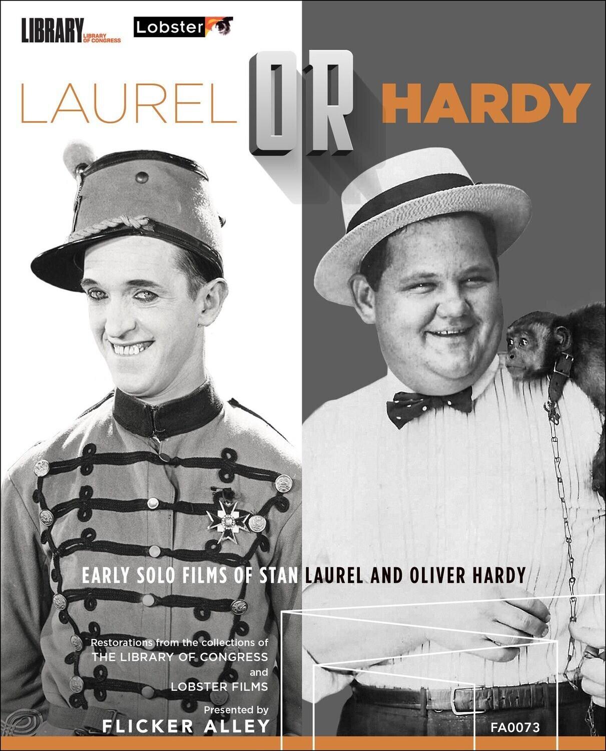 Laurel or Hardy: Early Solo Films of Stan Laurel and Oliver Hardy - BLU-RAY