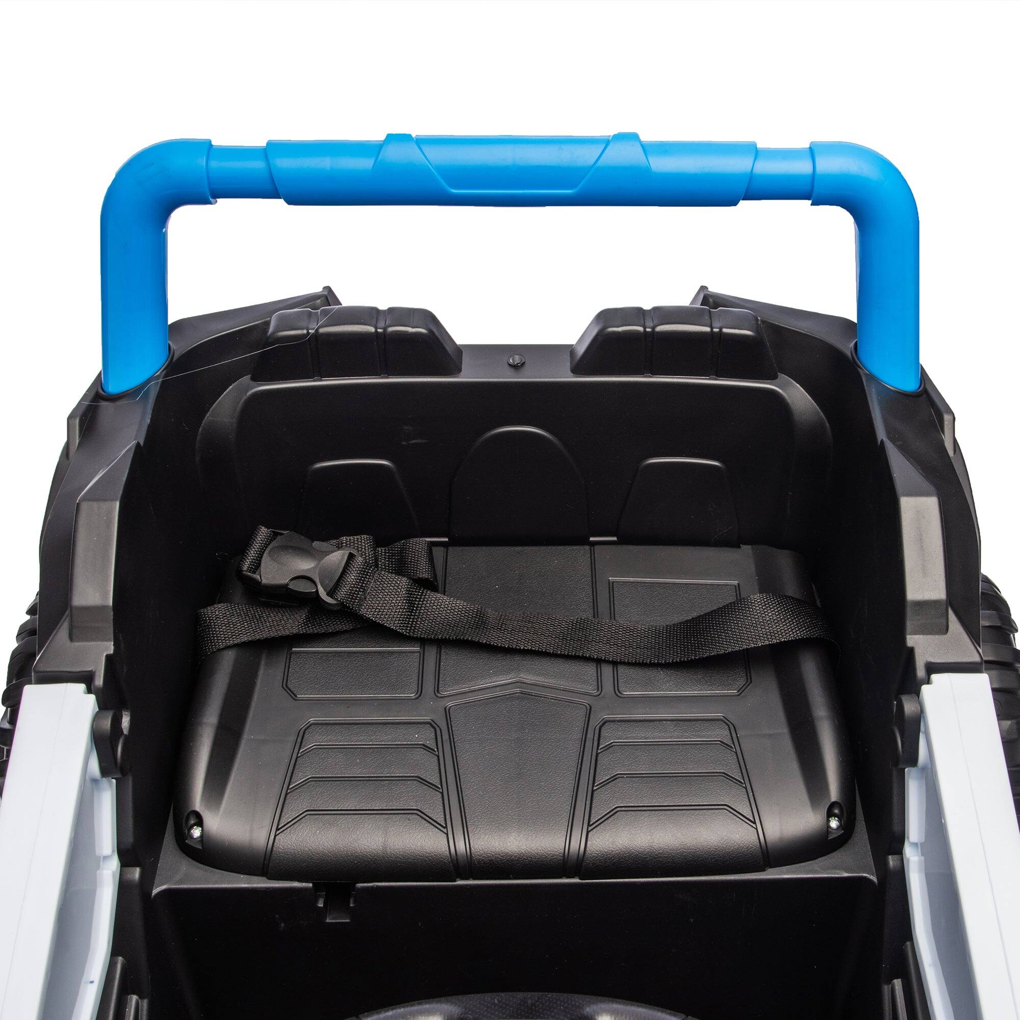 Alt View 2. Boyel Living - 3+ Blue 12V Kids Ride On UTV with Parents Remote Control Twin 25W Motors - blue.