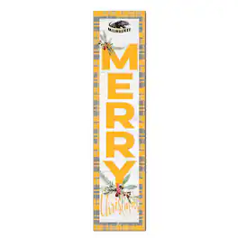 Jardine - Wisconsin-Milwaukee Panthers 12'' x 48'' Outdoor Merry Christmas Leaner - White