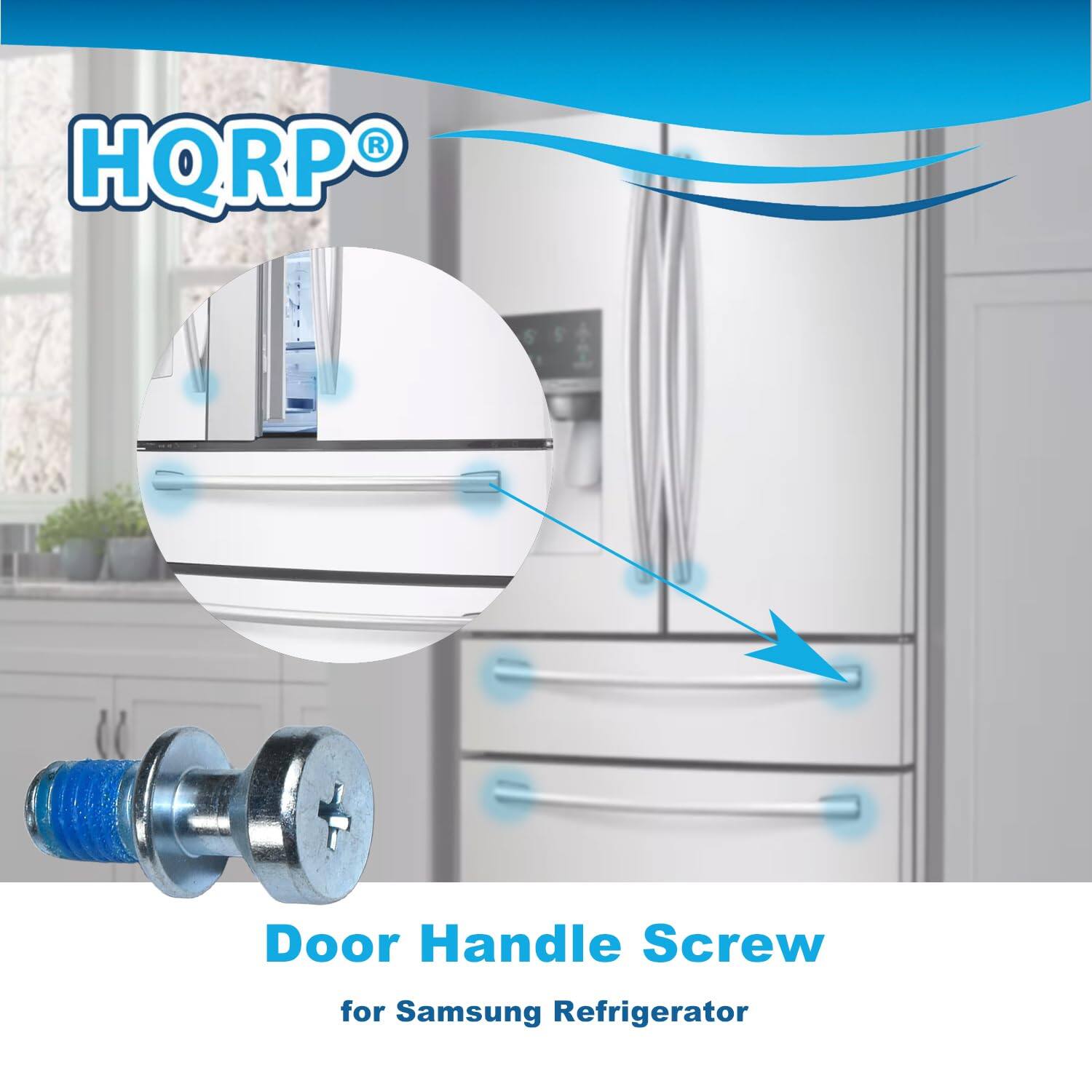 HQRP® Door Handle Screw for Samsung Refrigerator