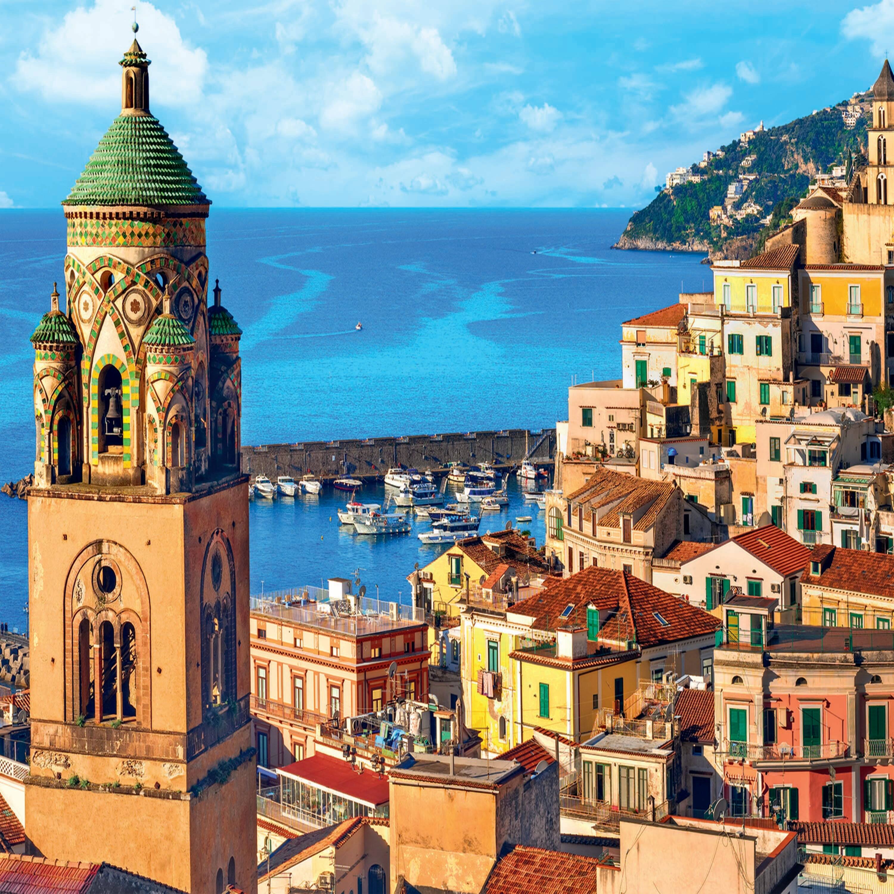 Alt View 2. Trefl - Trefl Red Amalfi, Italy 1000 Piece Puzzle - Multicolor.
