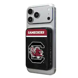 Keyscaper - South Carolina Gamecocks Endzone Plus Wireless Power Bank - Multicolor