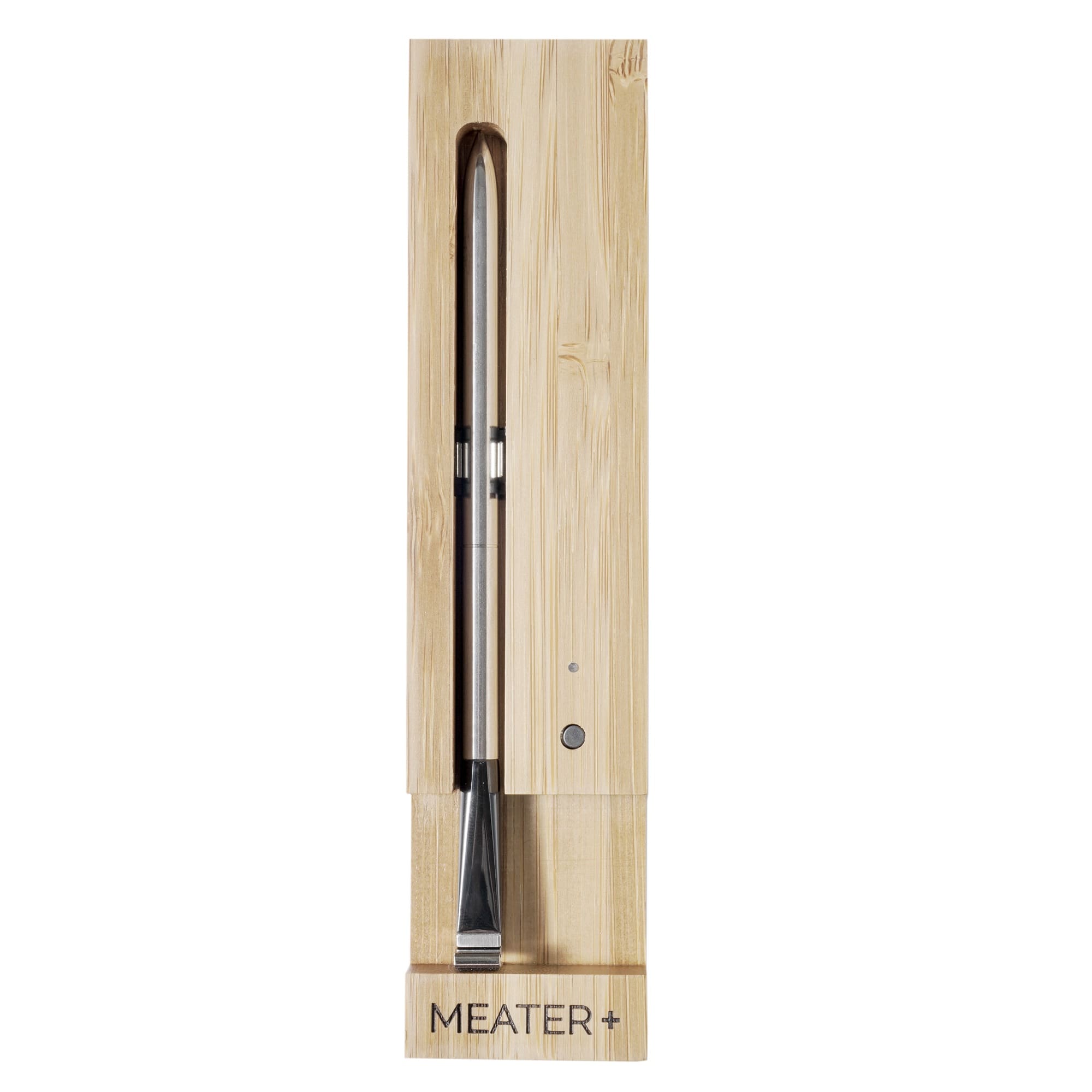 Angle. Traeger Grills - MEATER Plus Food Thermometer - Silver.