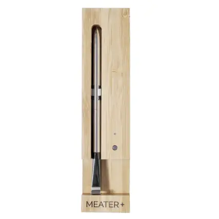 Angle. Traeger Grills - MEATER Plus Food Thermometer - Silver.