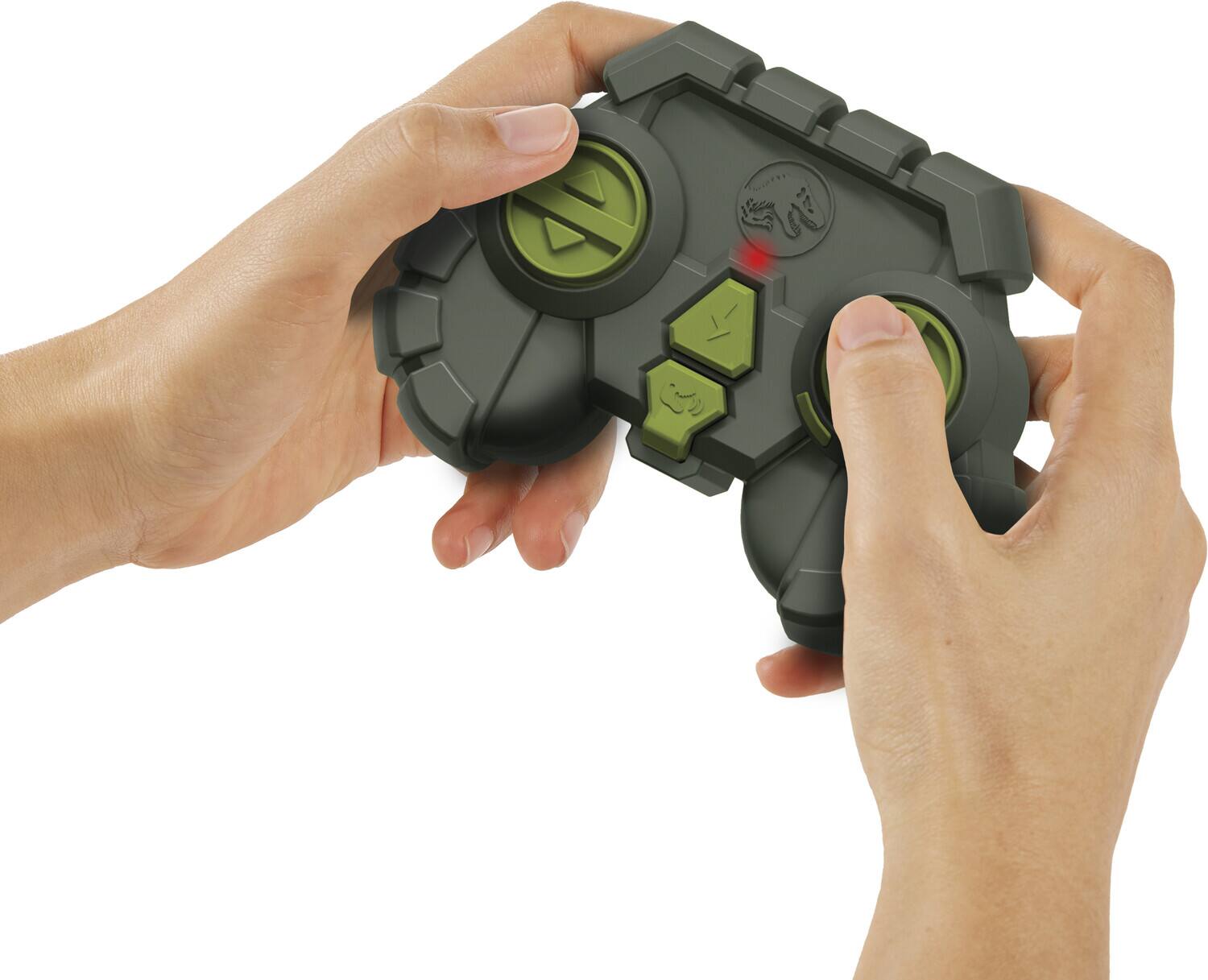 Alt View 4. Mattel - Mattel - Jurassic World Roarin' Frenzy T. Rex R/C   - Collectibles - Multicolor.