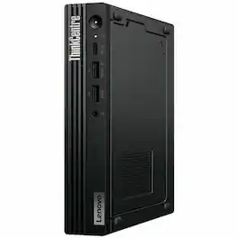 Lenovo - ThinkCentre M90q Gen 5 12TH000YUS Desktop Computer - Intel Core i5 14th Gen i5-14500 - vPro Technology - 16 GB - Black
