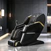 Front. KoziSense - KZ-605 4D Massage Chair,Deep Zero Gravity,Thai Stretch,Auto Extension Legrest,Back and Front Heat,FREE Inside Delivery - Black.