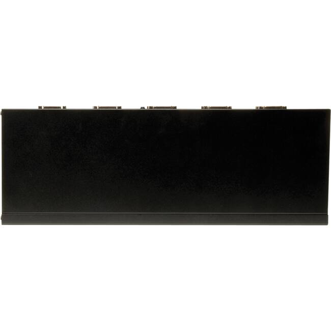 Alt View 2. Tripp Lite - 4-Port Dual Monitor DVI KVM Switch with Audio and USB 2.0 Hub - Black.