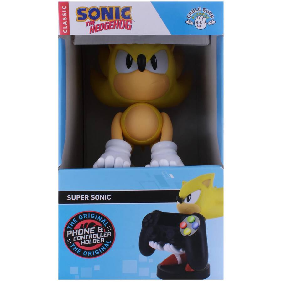 Cable Guys By Exquisite Gaming SEGA Super Sonic Holder G0812169030923 cable-guys-by-exquisite-gaming-sega-super-sonic-holder-g0812169030923