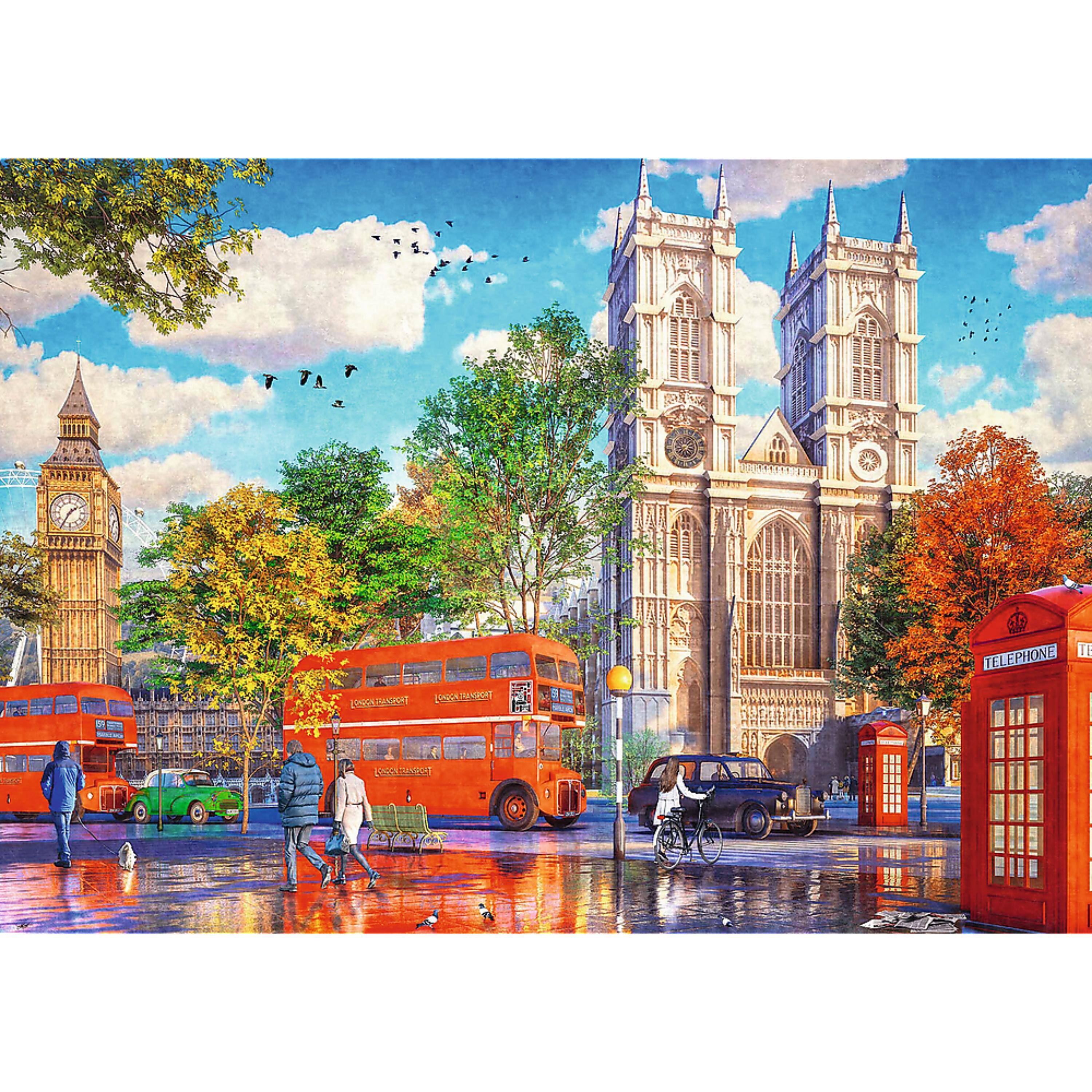 Alt View 1. Trefl - Trefl Premium Plus 1000 Piece Puzzle - A View of London.