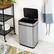 Alt View Zoom 14. Honey-Can-Do - 50 Liter Stainless Steel Sensor Trash Can - Silver.