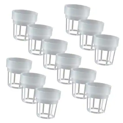 Front. Ivation - 12 Replacement Baskets for Ivation IVAHG20 Indoor Growing Kit - Neutral.