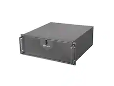 Front. SilverStone - SilverStone 4U rackmount server chassis with liquid cooling compatibility,RM42-502 - Silver.