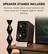 SPEAKER STANDS INCLUDED
Aluminum stands reduce sound coloration and direct sound at a 15-degree angle for optimal listening.
EDIFIER
CREATE WONDERFUL HOMELIFE